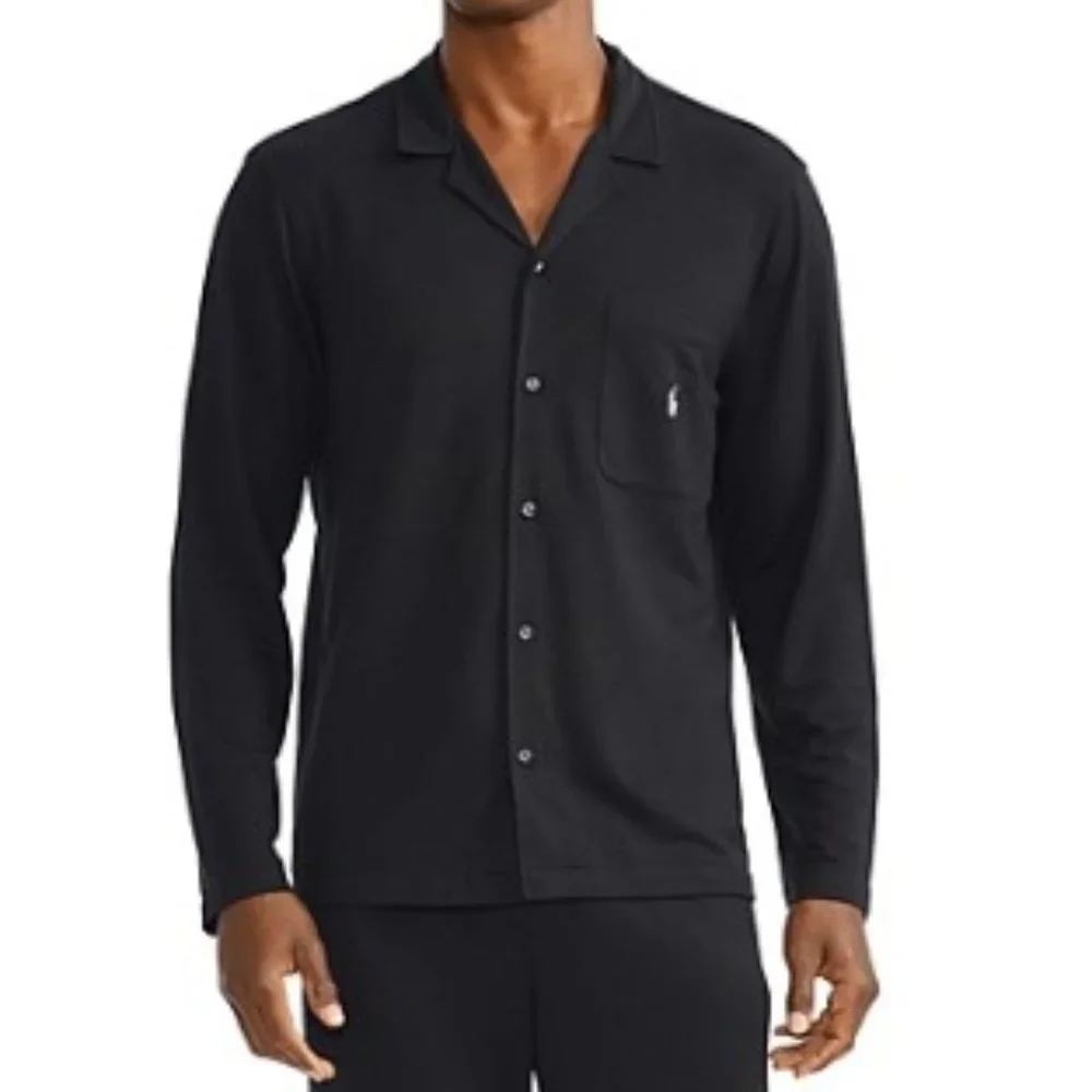 Polo Ralph Lauren Terry PJ Top Men XL Black New